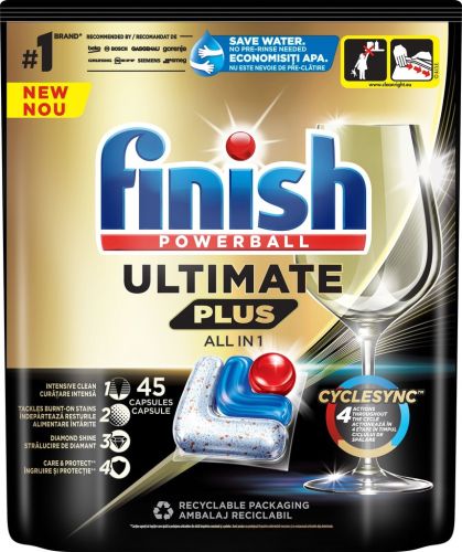 Finish Ultimate Plus All in 1 tablety do myky 45 ks